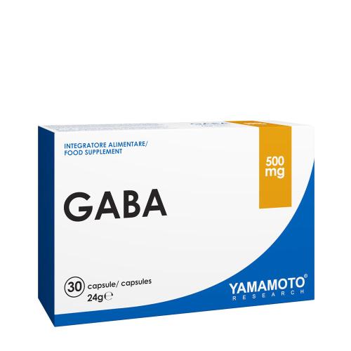 Yamamoto Research Gaba - kyselina gama-amino-vajová (30 Kapsla)