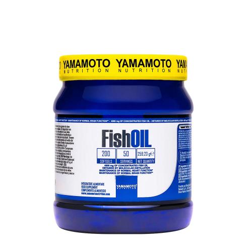 Yamamoto Research Fish OIL Molecular distillation (200 Měkká kapsla)