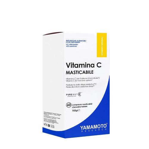 Yamamoto Research Vitamina C Masticabile PureWay® (60 Žuvacia tableta)