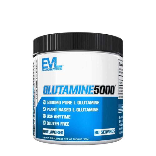 Evlution Nutrition Glutamin 5000  (300 g, Bez příchutě)