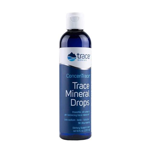 Trace Minerals ConcenTrace® Tekuté minerální kapky (237 ml, Bez příchutě)