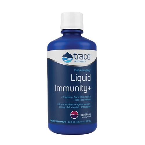 Trace Minerals Tekuté vitamíny pro posílení imunity  (887 ml, Směs lesních plodů)