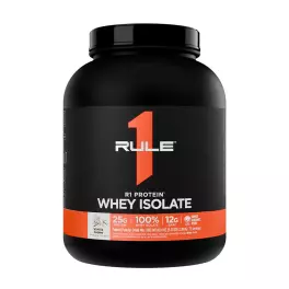 Rule1 R1 Protein Whey Isolate (2280 g, Krémová vanilka)
