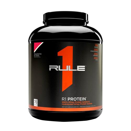 Rule1 R1 Protein - R1 Protein (2.27 kg, Jahoda a krém)