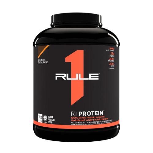 Rule1 R1 Protein - R1 Protein (2.27 kg, Čokoládové arašídové máslo)
