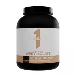  Rule1 Naturally Flavored R1 Protein Whey Isolate (1950 g, Hořká čokoláda)