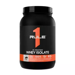   Rule1 R1 Protein Whey Isolate (900 g, Čokoládové sušenky a krém)