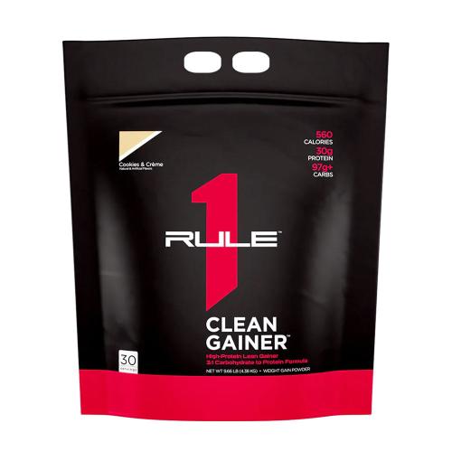 Rule1 R1 Clean Gainer - R1 Clean Gainer (4470 g, Čokoládové sušenky a krém)