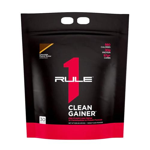 Rule1 R1 Clean Gainer - R1 Clean Gainer (4470 g, Čokoládové arašídové máslo)