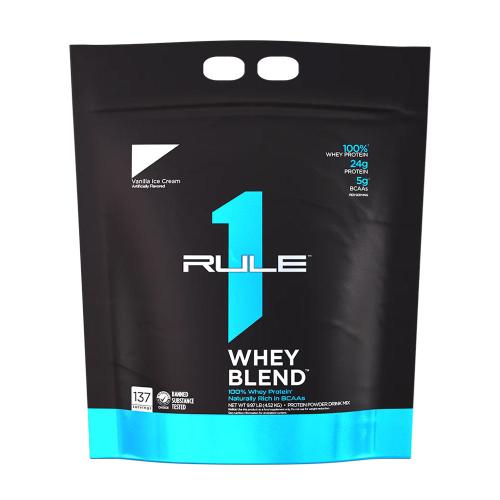 Rule1 Whey Blend Smíšený syrovátkový proteinový prášek  (4520 g, Krémová vanilková zmrzlina)