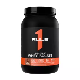 Rule1 R1 Protein Whey Isolate (910 g, Čokoládové mléko)