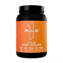 Rule1 Clear Whey Isolate (689 g, Broskev a mango)