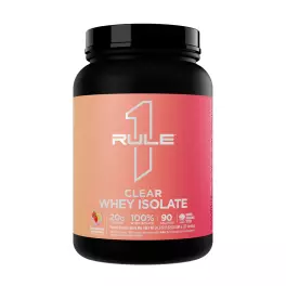 Rule1 Clear Whey Isolate (689 g, Jahodová limonáda)