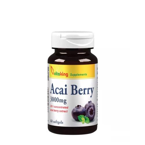 Vitaking Acai Berry 3000 mg (60 Měkká kapsla)