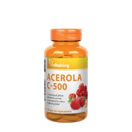   Vitaking Vitamin C-500 Acerola Raspberry (40 Žuvacia tableta, Jahoda)