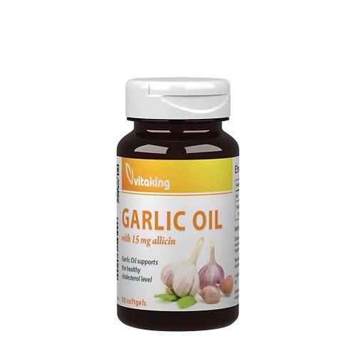 Vitaking Garlic Oil with 15 mg allicin (90 Měkká kapsla)