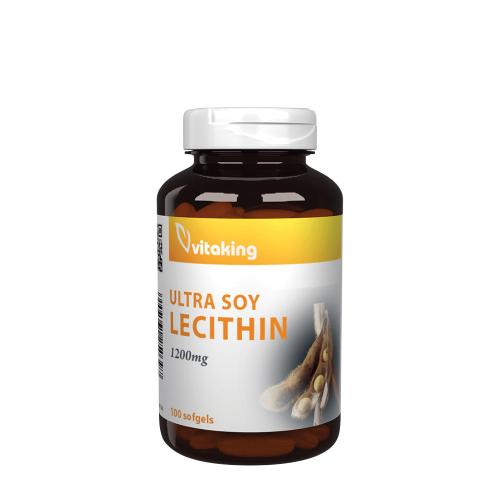 Vitaking Lecithin Ultra Soy 1200 mg (100 Měkká kapsla)