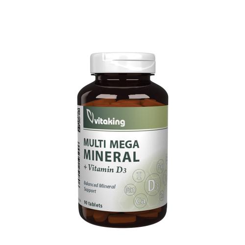 Vitaking Multi Mega Mineral + D3 (90 Tableta)