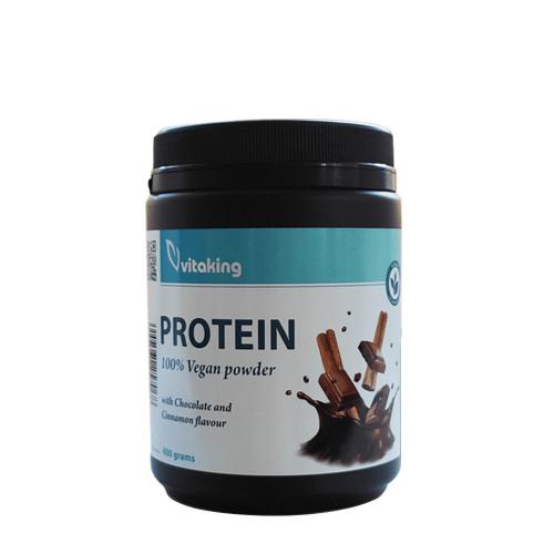 Vitaking 100% Vegan Protein powder (400 g, Čokoláda se skořicí)