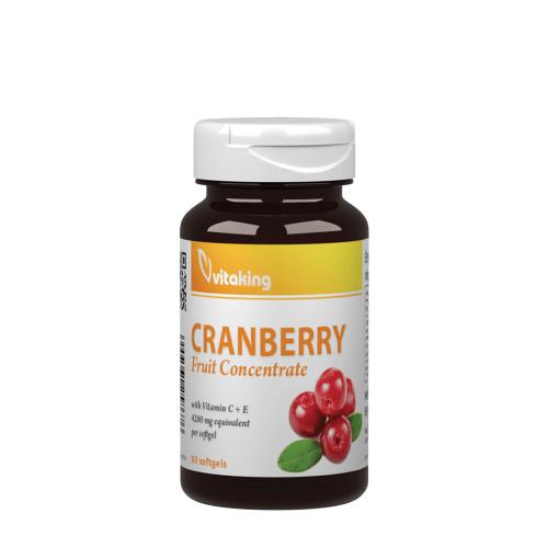 Vitaking Cranberry Fruit Concentrate + C + E 4200 mg (90 Měkká kapsla)