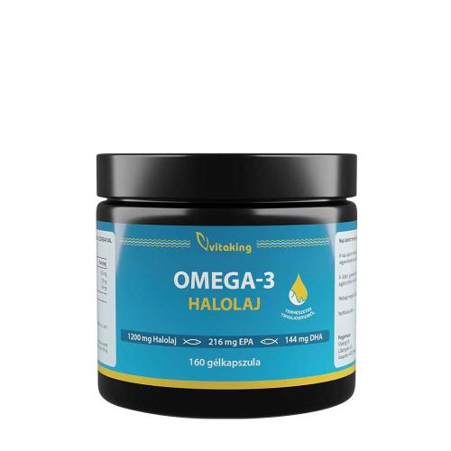 Vitaking Omega-3 1200 mg (160 gelových kapslí)