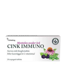   Vitaking Zinc Immuno (30 Cucavá tableta, Ostružiny s mentolem)