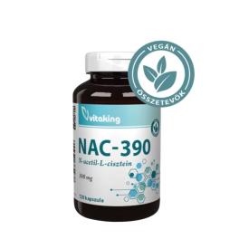 Vitaking NAC-390 (N-acetyl-L-cysteine) 390 mg (120 Kapsla)