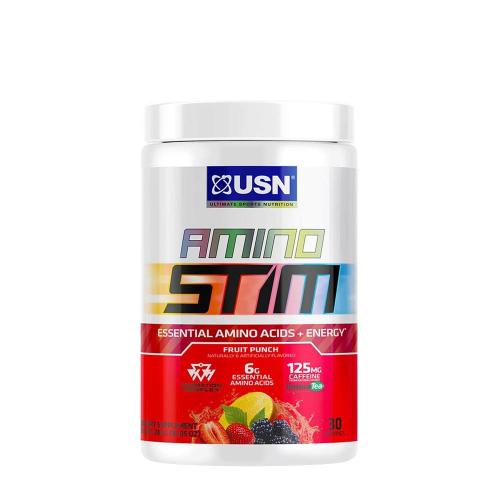 USN Hydratační komplexní formule aminokyselin - AminoSTIM (285 g, Ovocný punč)