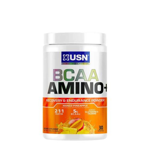 USN Prášek pro zvýšení výkonu BCAA Amino+ (348 g, Ananas Mango)