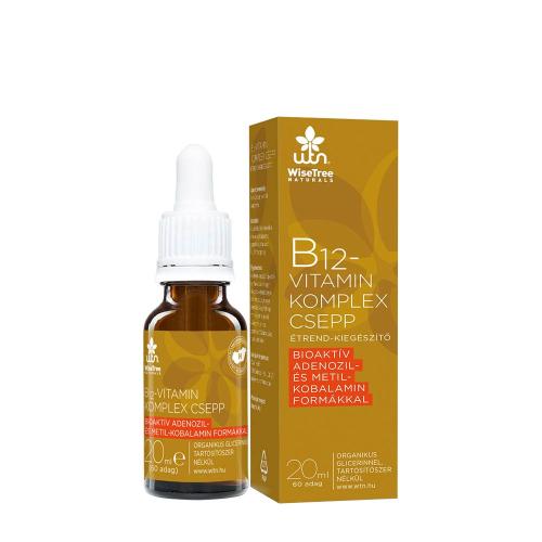 Wise Tree Naturals Komplexní Kapky Vitamínu B12 (20 ml)