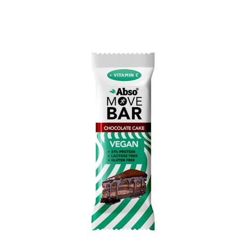 AbsoRICE Absorice Move Bar Veganská proteinová tyčinka  (1 tyčinka, Čokoládový koláč)