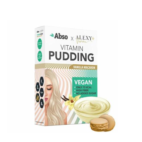 AbsoRICE Abso x Alexy Vivien Vitamin Pudding - Vegan Puding (450 g, Vanilkový makron)