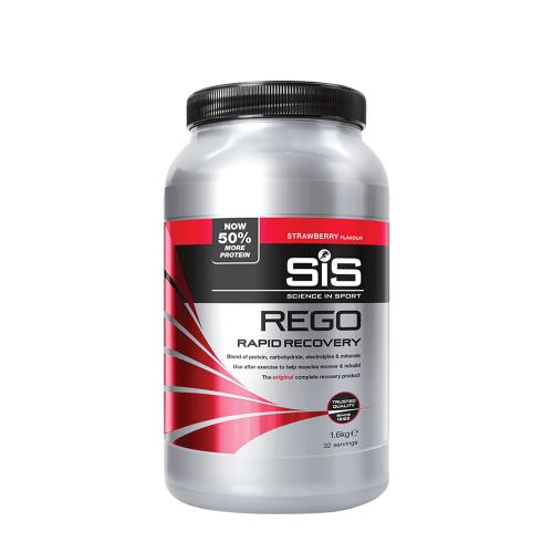 Science in Sport REGO Rapid Recovery - Regenerační nápoj v prášku (1.6 kg, Jahoda)