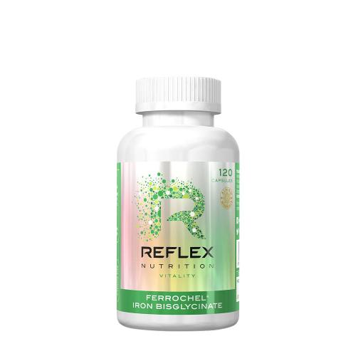 Reflex Nutrition Ferrochel bisglycinát železa, 14 mg  (120 Kapsla)
