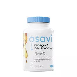  Osavi Omega-3 rybí olej - 1000 mg - citronová příchuť  (60 Měkká kapsla)