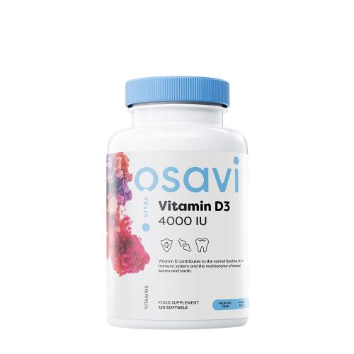 Osavi Vitamin D3 4000 IU  (120 Měkká kapsla)