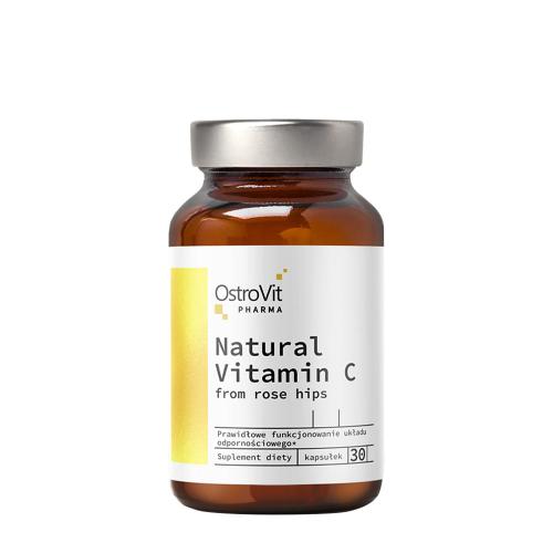 OstroVit Přírodní vitamín C z růže šípkové  (30 Kapsla)