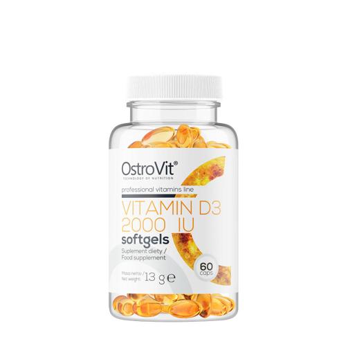 OstroVit Vitamin D3 2000 IU  (60 Měkká kapsla)
