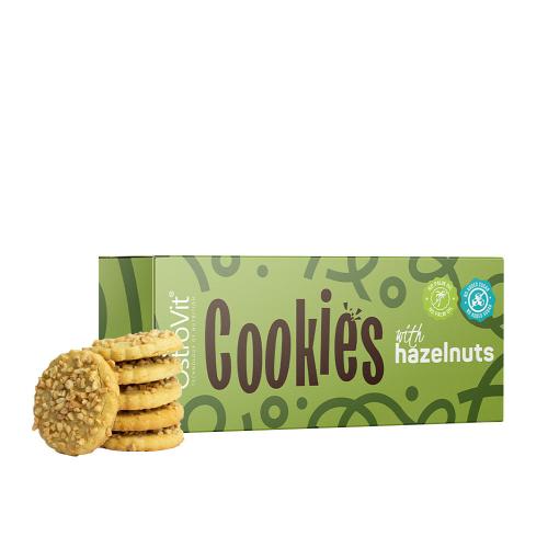 OstroVit Sušenky s lískovými oříšky - Cookies with hazelnuts (130 g)