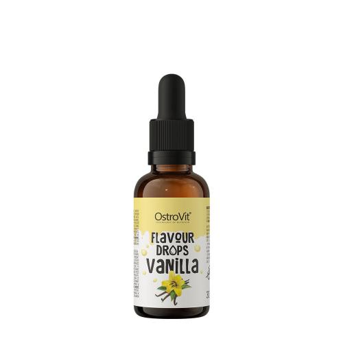 OstroVit Kapky s příchutí - Flavour Drops (30 ml, Vanilka)