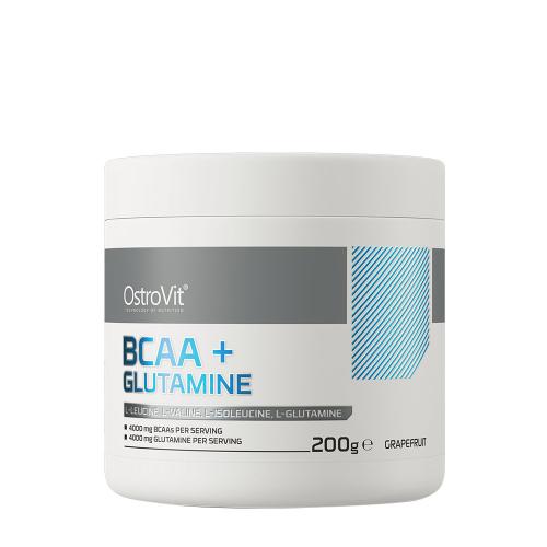 OstroVit BCAA + glutamin - BCAA + Glutamine (200 g, Grapefruit)