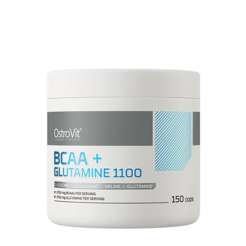 OstroVit BCAA + glutamin 5500 MG - BCAA + Glutamine 5500 MG (150 Kapsla)