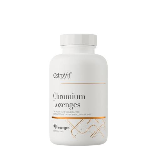 OstroVit Chromové pastilky - Chromium Lozenges (90 Cucavá tableta, Multifruit)