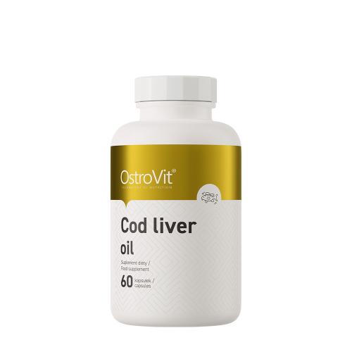 OstroVit Jaterní olej na dobírku - COD Liver Oil (60 Kapsla)