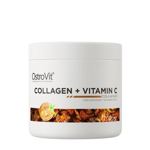 OstroVit Kolagen + vitamin C - Collagen + Vitamin C (200 g, Cola & Rum)