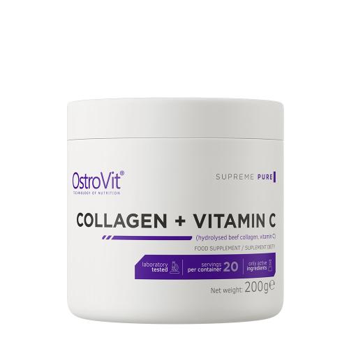 OstroVit Kolagen + vitamin C - Collagen + Vitamin C (200 g, Přírodní)