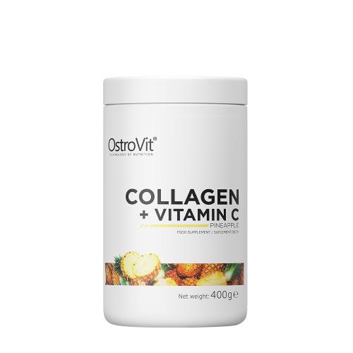 OstroVit Kolagen + vitamin C - Collagen + Vitamin C (400 g, Ananas)