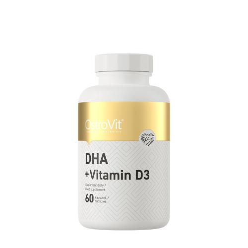 OstroVit DHA + VITAMIN D3 - DHA + VITAMIN D3 (60 Kapsla)