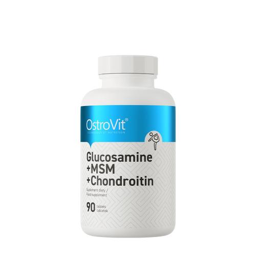 OstroVit Glukosamin + MSM + chondroitin - Glucosamine + MSM + Chondroitin (90 Tableta)