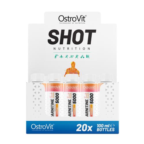 OstroVit L-Carnitine 5000 Shot Display - L-Carnitine 5000 Shot Display (20 x 100 ml)